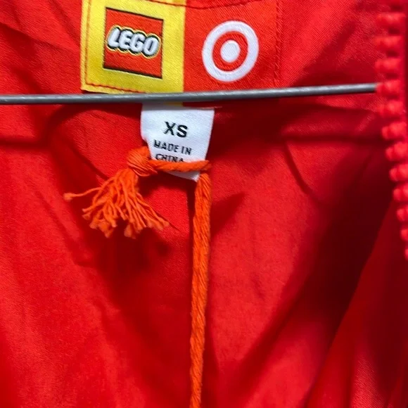 Lego Cream and Red Puffer Jacket - Picture 3 of 11